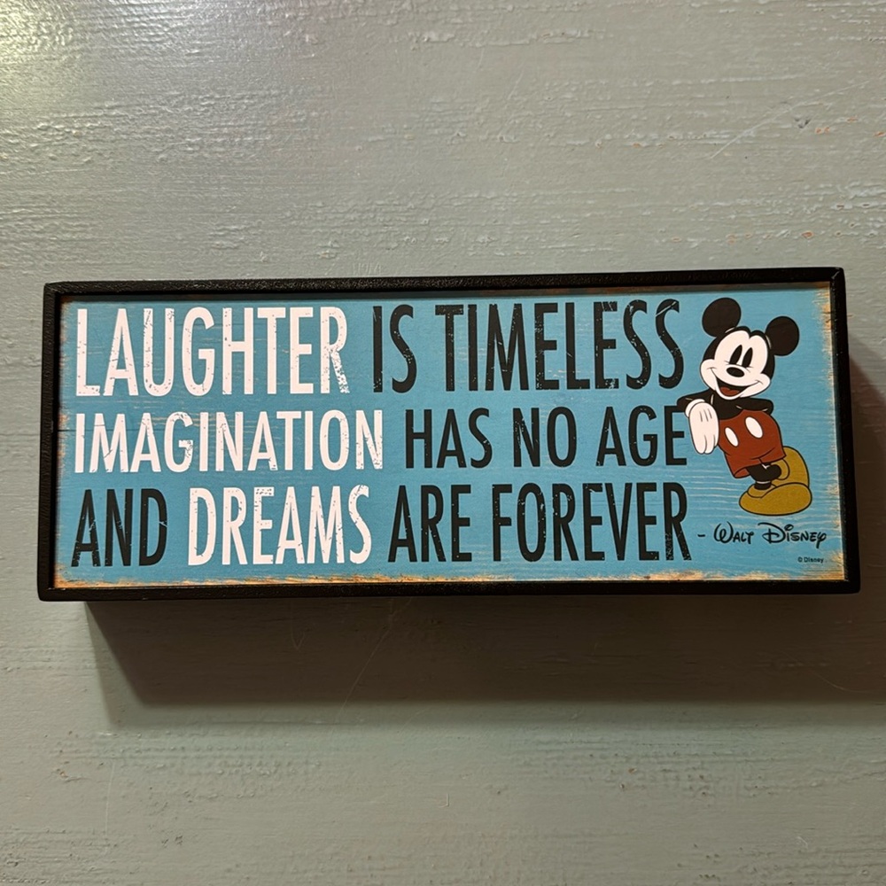 Disney Home Decor Quote